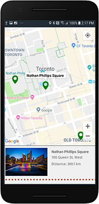 Photographer's guide to Toronto interactive map